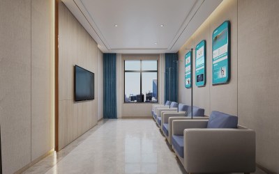 现代医院3D模型下载